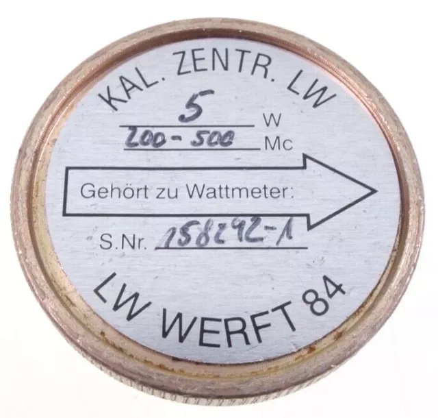 Bird Thruline Wattmeter Element Slug 200-500 MHz 5D 5W für Bird 43 , 4391 4391A