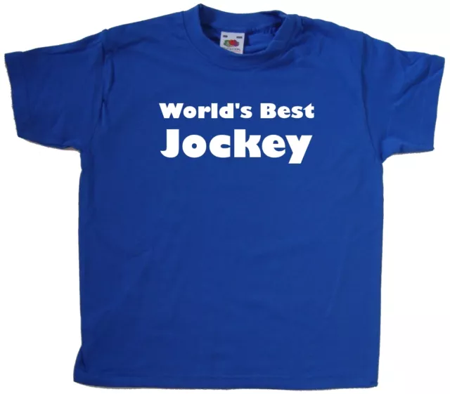 World's Best Jockey Kids T-Shirt