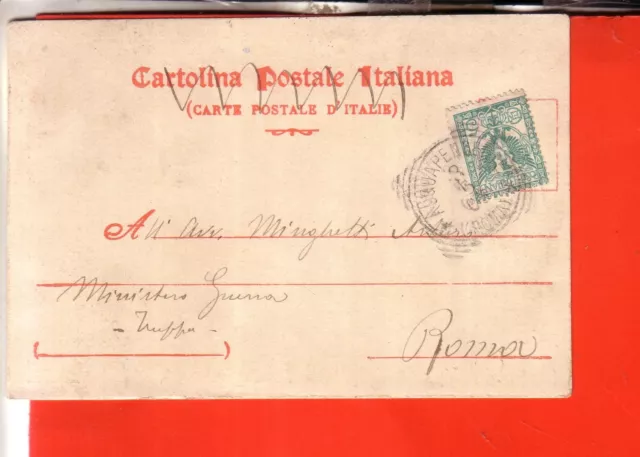 Cartolina  Acquapendente    Viaggiata  1906 Ponte Gregoriano 2