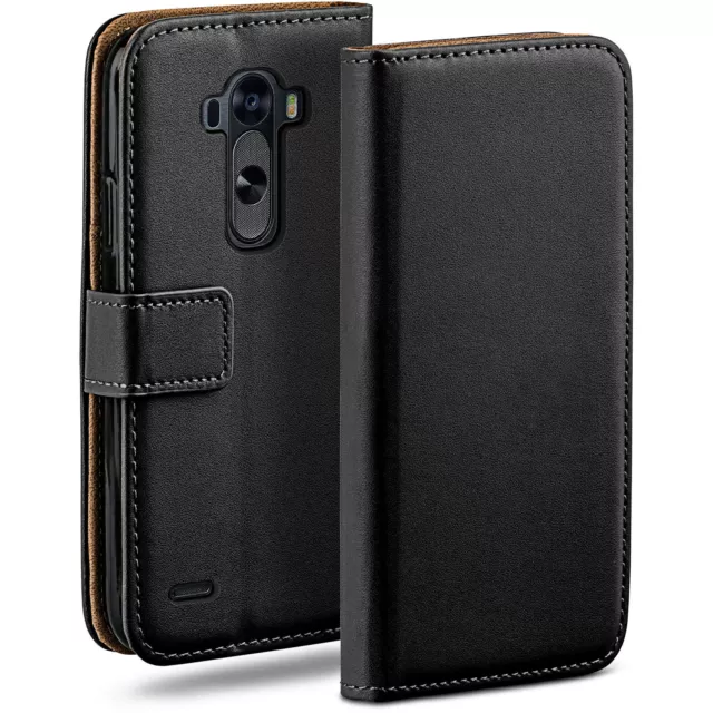 Hülle für LG G3 Schutzhülle Book Case Flip Wallet Etui zum Klappen Handy Tasche