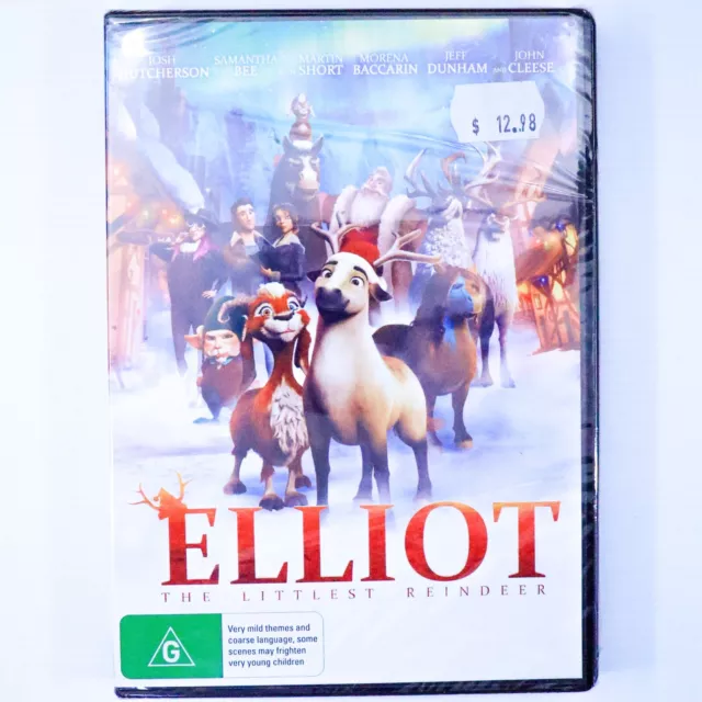 NEW Elliot: The Littlest Reindeer (DVD, 2018) Children & Family Animation - R4