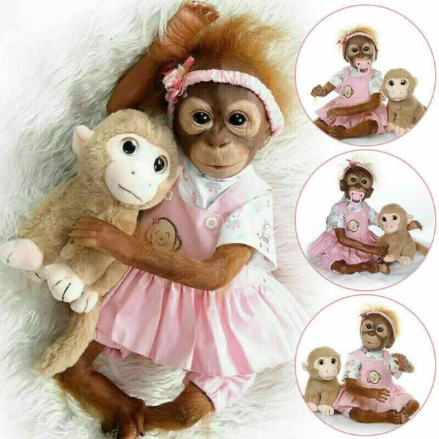 20" Reborn Baby Dolls Handmade Lifelike Newborn Doll Girl Vinyl Silicone Gift UK