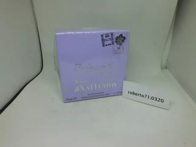 John Galliano Parlez-Moi Eau de Toilette ML 50 Spray