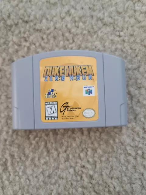 Duke Nukem 64 (Nintendo 64 N64, 1997) AUTHENTIC & TESTED
