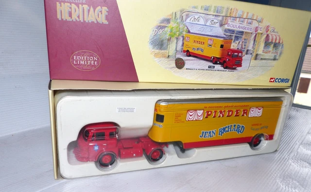 SIMCA CARGO Confiserie CIRQUE PINDER CORGI 72918 1:50