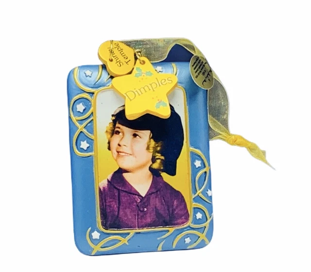 Shirley Temple Christmas ornament Danbury Mint holiday Dimples Dimples Vtg