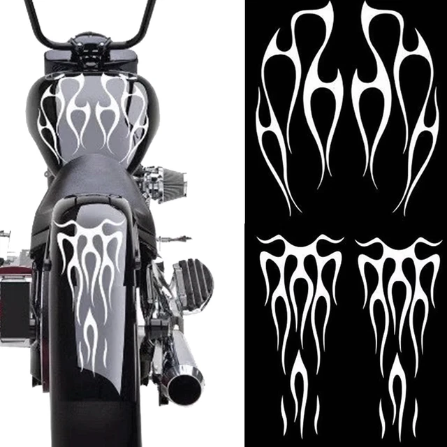 Adesivo Decalcomania In Vinile Fiamma Fai-da-te Impermeabile Per - Foto 8