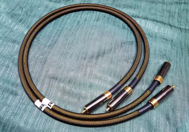 Van Den Hul D102 Mkiii Hybrid 0.8M Pair Hi-End Interconnect Cable Tuning New 3