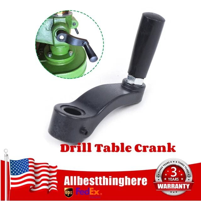 CRAFTSMAN DRILL PRESS Table Elevation Crank Handle Drill Press Rotation