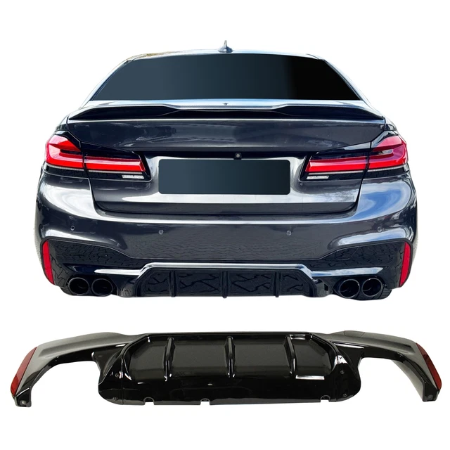 Diffuseur Pare-chocs Arrière Noir Pour BMW Série 4 F32 F33 F36 435i M Sport 2014-2020 - Brillant Ou Mat - ABS Qualité Supérieure