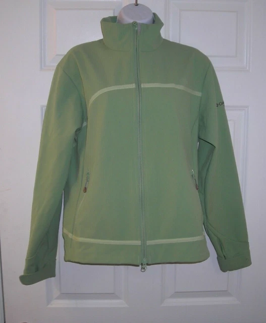 Columbia women's titanium jacket, green, size L