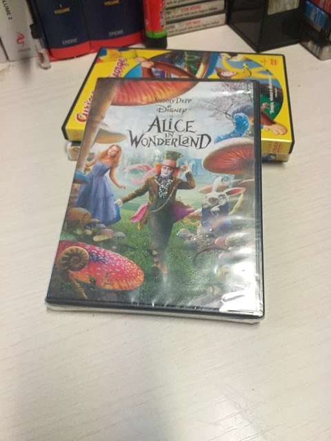 ALICE IN WONDERLAND DVD Disney Tim Burton Johnny Depp Editoriale Come ...