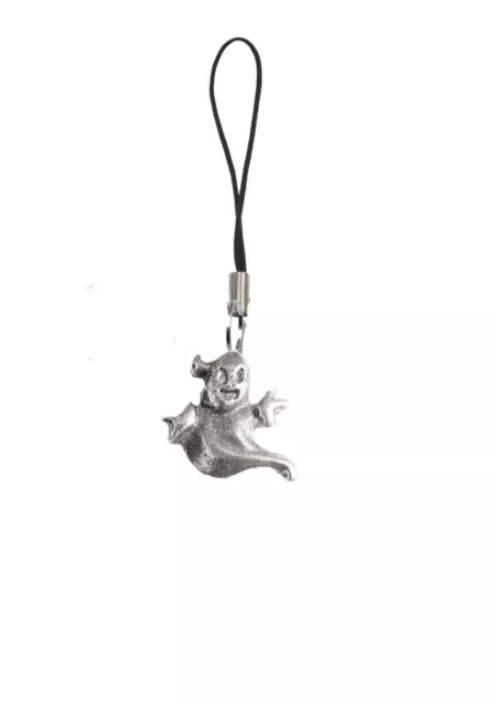 Ghost FT4 1.9cm X 2cm Fine English pewter Mobile Phone charm