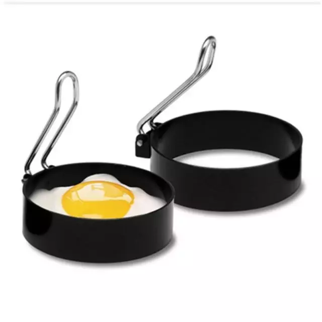 Omelette Maker Simple Metal Non Stick Egg Fryer Pan Cooker Scrambled Omlette NEW