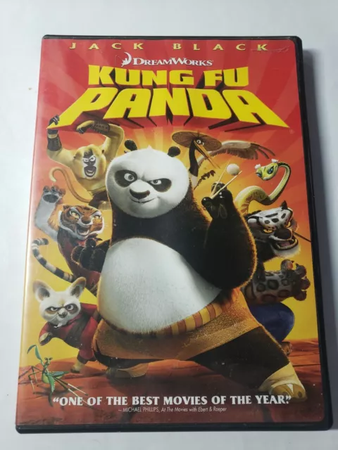 KUNG FU PANDA (DVD, 2008 Full Frame) Animated Jack Black Dreamworks ...