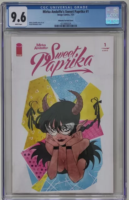 Mirka ANDOLFO'S Sweet Paprika #1 Momoko Variant Cover Gradato 9.6 Cgc