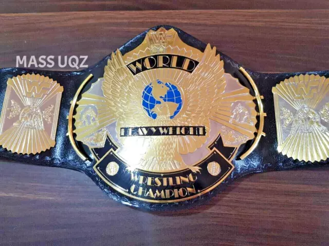 Custom Winged Eagle Championship Wrestling Belt Adult Size Dual Plated 2mm