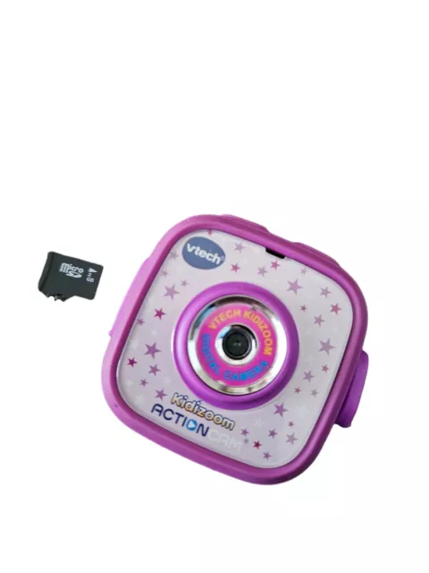 Vtech Kidizoom HD Action Cam Multi-Functional Camera For Children Purple