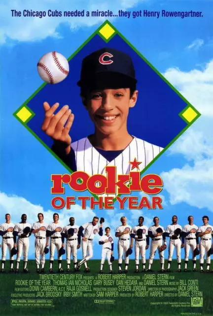 ROOKIE OF THE YEAR Movie POSTER 27 x 40 Thomas Ian Nicholas, A