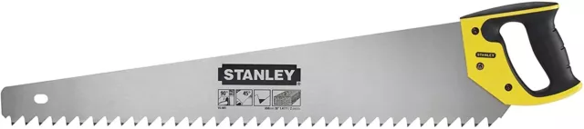 Stanley Sega Segaccio per Calcestruzzo Lama 65 cm in Acciaio denti 1/2