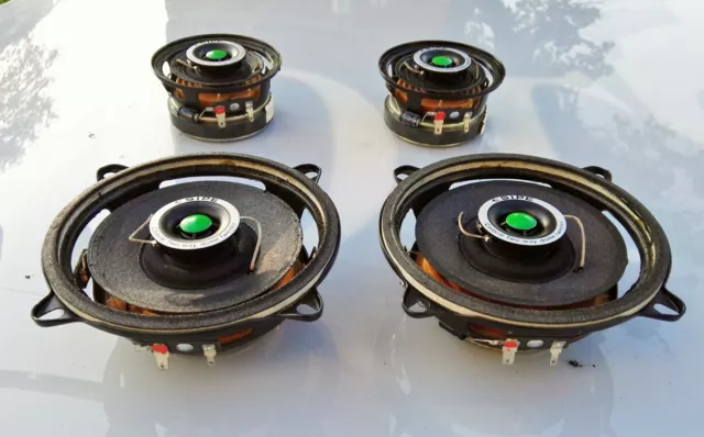 Sipe Electroacustics - Vintage Two Way Hi Fi Car Speakers - 4 Pcs