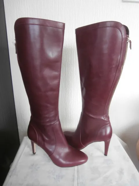 New Womens Nine West Knee High 'Hold Tight' Stilleto Heel Boots Size 8.5M, 39 Eu