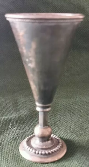 Becher Pokal von Meriden Britannia Company, versilbert, antik + rar