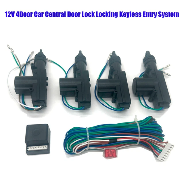 12V Universal 4 Door Car SUV Central Door Lock Locking Keyless Entry System Part