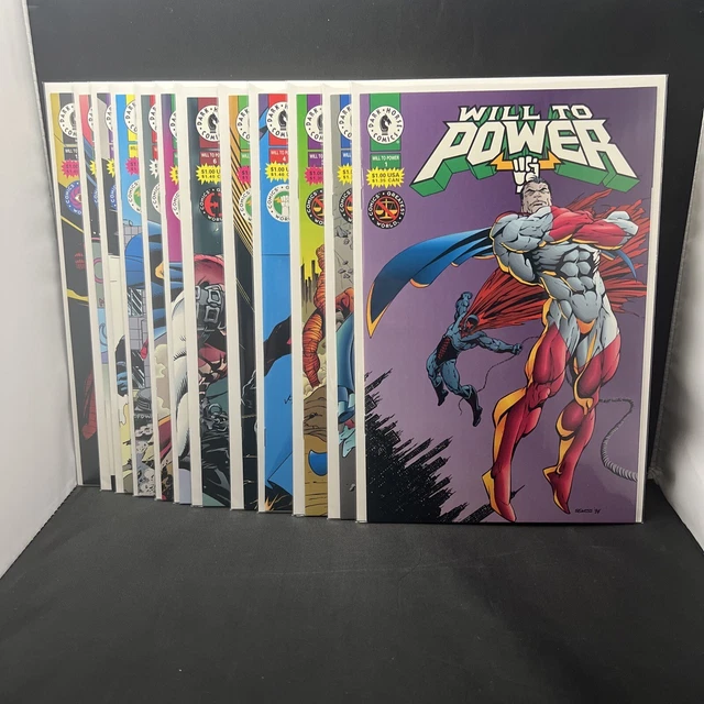 WILL TO POWER 1994 Dark Horse Complete Comic Series # 1 to 12. 12 Books (B1)(20)
