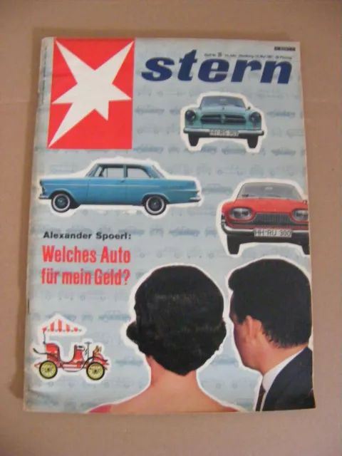 Der Stern Illustrierte 1961 Nr. 27 20 welches Auto