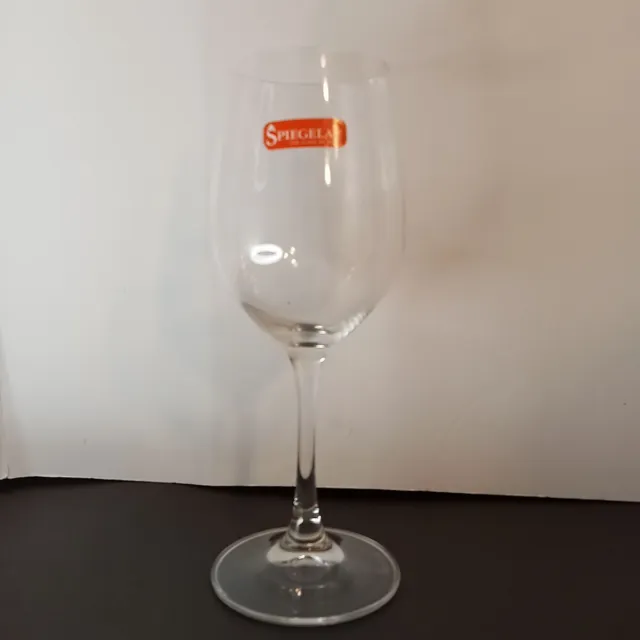 Spiegelau Crystal White Wine Glass Signed Barware Clear German European Made