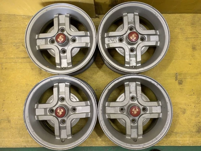 JDM Wheels ABATTH 13x5.5J 4x114.3 na Cromodora Pininfarina Abarth C Set4 YB