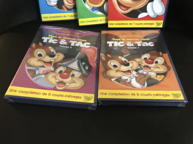 Coffret 5 DVD Tout le monde les aime Mickey Donald Dingo Tic et Tac 1 et 2 11