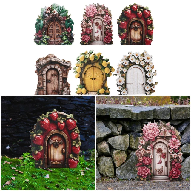 Porte De Fée Portes De Jard, 100 Pièces Formes De Fenêtres En Bois De