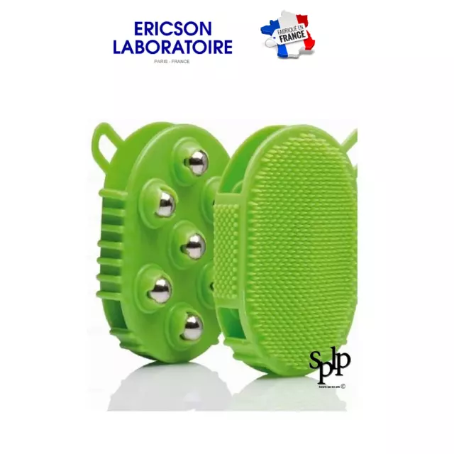 Ericson Laboratoire Brush Gant Roller Brosse Gommage détox & massage drainant