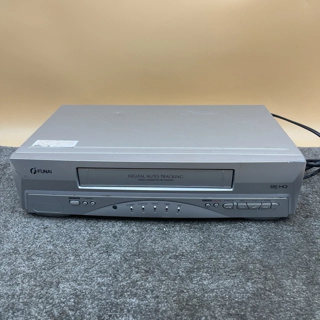 FUNAI VIDEOREGISTRATORE VHS 6 TESTINE HI-FI STEREO CON TELECOMANDO