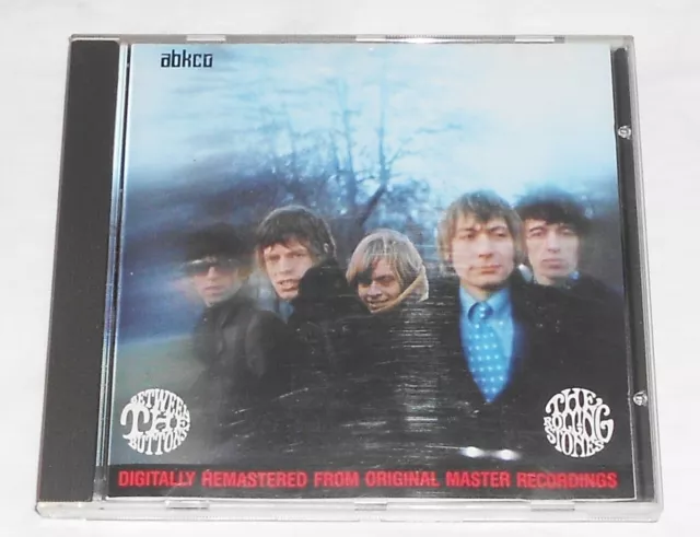 THE ROLLING STONES CD BETWEEN THE BUTTONS DIGITALLY REMASTERED RECORDINGS abkco