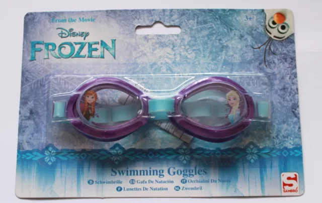 Disney Frozen Anna Elsa Girls Swimming Goggles Kids Holiday Summer Beach Pool 3+