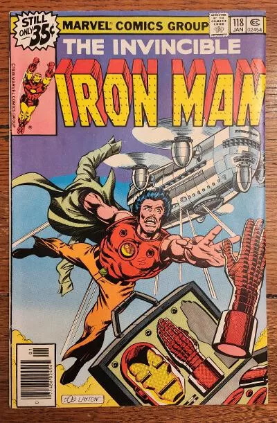 The Invincible Iron Man #118 Marvel 1979 1st App. James "Rhodey" Rhodes - VF/NM