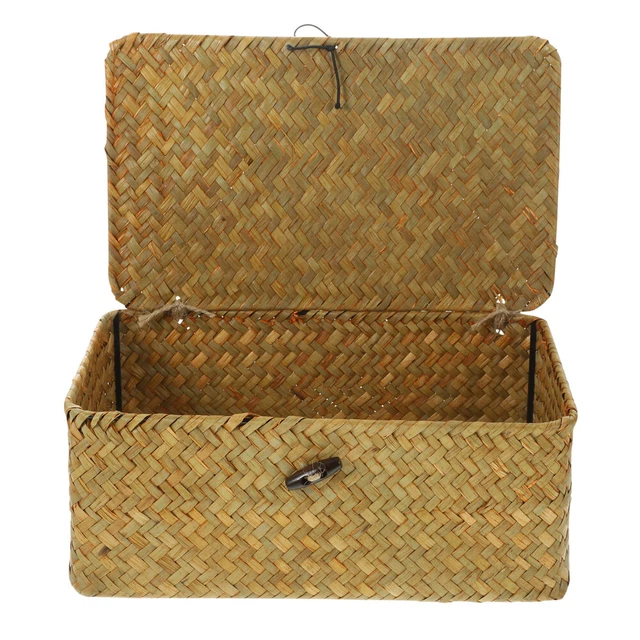 Caisse En Bois Noa Nature - 2 Caisses 50x40x30 Cm Avec 1 Étagère Courte - Décoration, Rangement, Transport