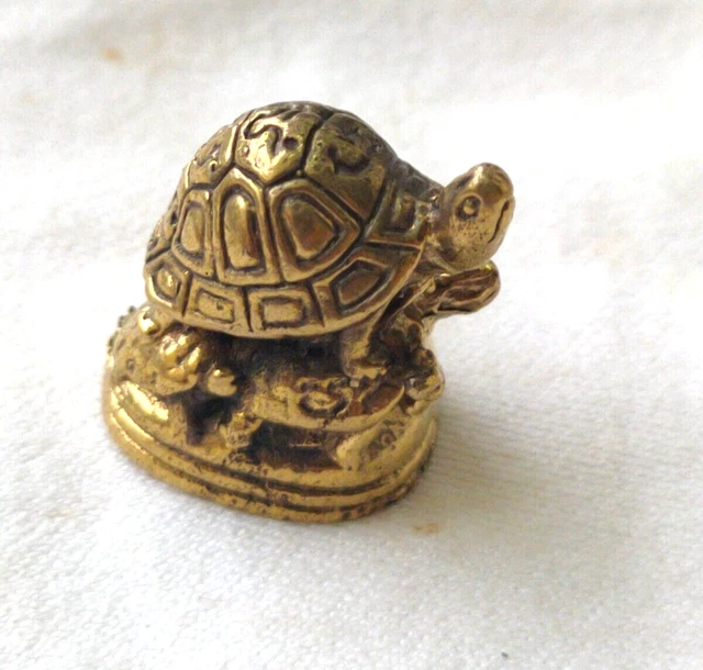 Statue Tao Benjaphakee 5 Turtle Thai Talisman Yant Amulet healthy long life.