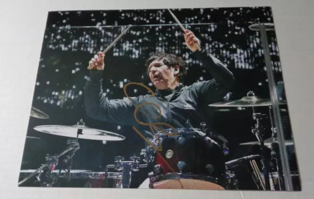 Clem Burke[Blondie]Signed Photo Obtained In Person