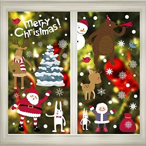 Bymivofun 14-teiliges Weihnachts Stanzformen Set - 3D Schneeflocken, Weihnachtsmann & Rentier Für DIY Basteln