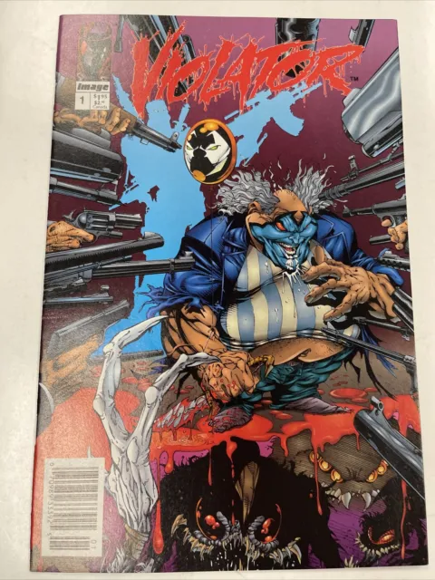 Violator #1 Newsstand Variant IMAGE 1994 NM/VF HOT KEY!! Written By Alan Moore