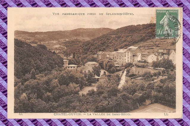 CPA 63 - Chatel-Guyon - La Valley Of Without Marigold