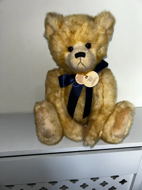 Charlie Bears ' Timothy ' Jointed Teddy Bear With Growler -Ltd Edition 17"