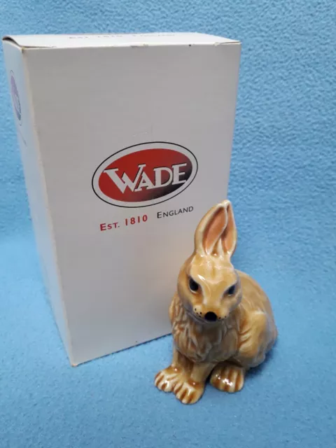 Wade Ceramic Ornament - Brown Rabbit Goodie Box - Limited Edition.