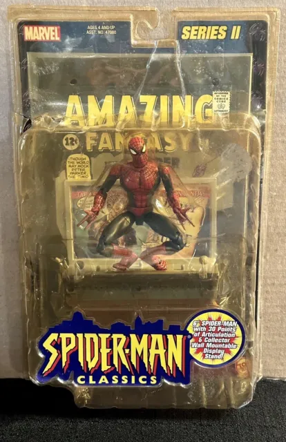 Marvel Legends Spider-Man Classics Series II Amazing Fantasy Comic ToyBiz 2001