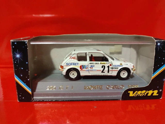 Verem Peugeot 205 GTI rally di Montecarlo   1/43