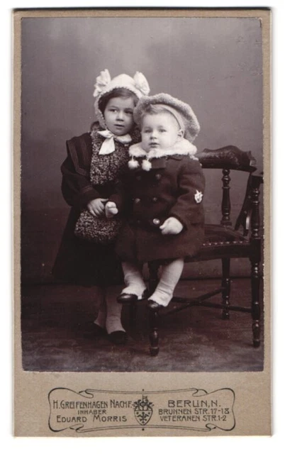 Fotografie H. Greifenhagen Nachf., Berlin-N, Brunnen Strasse 17-18, Portrait hü
